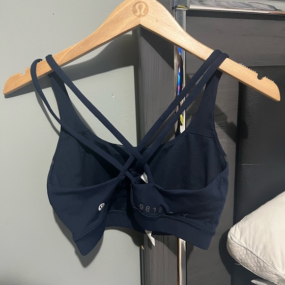 Lululemon Energy Bra *20Y Collection True Navy - Picture 6 of 7